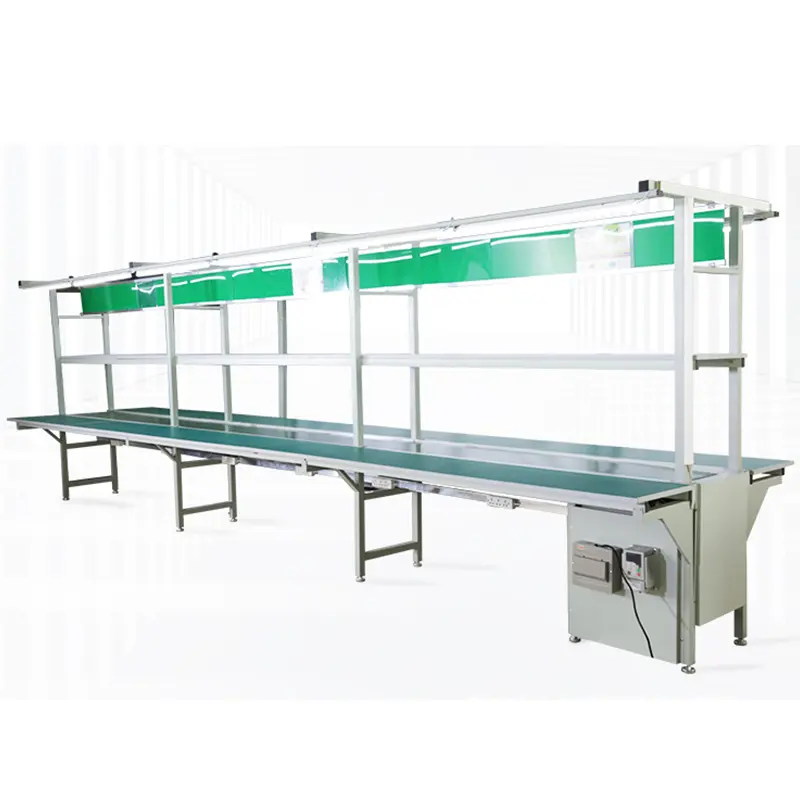 Automatic Electronic Product Assembly Line Conveyor Belt Line Led Bulb Conveyor