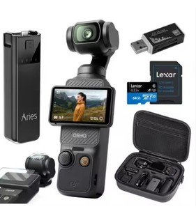 COMPRA NUEVA Cámara de Vlogging Osmo Pocket 3 Creator Combo, Estabilizador de Mano, Gimbal, Video 4K, Estabilización de 3 Ejes, 3 Años de Garantía - Product Image 1