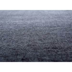 Jean Grey & Black Hand <b>Loom</b> Wool Rugs Classic 10mm Flat <b>Weave</b> Hallway Jute Rug Solid Color for Home Use-Hwl-43 by Jaipur Rugs ZA - Product Image 3