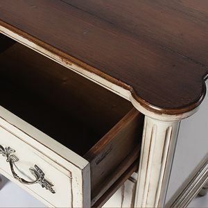 Armoire minimaliste en bois de mahogany massif, écologique, avec deux tiroirs, OEM 1356, pour salon ou chambre à coucher - Product Image 1