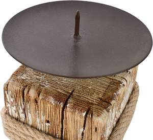 <b>Indian</b> Handmade Wooden Candle Holders for <b>Home</b> Office <b>Decor</b> Bulk Quantity Available for Valentine's Day Other Candle Jars - Product Image 1