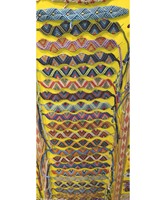 Bracelet en macramé multicolore Shree Om Creations avec fermoir métallique, cordon fait main ou laiton, cadeau hindou pour le Nouvel An
