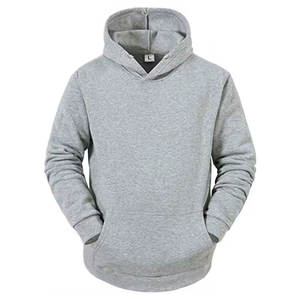 Venta al por mayor de calidad superior ligero de los hombres con capucha 100% algodón transpirable chándales Jogging ropa invierno sólido conjuntos - Product Image 4