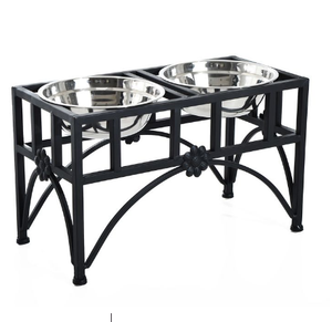 Suministros de jardín para el hogar, tazón de comida para perros de acero inoxidable de doble pared, tazón para perros hecho a medida, tazón de comida de Metal para mascotas - Product Image 4