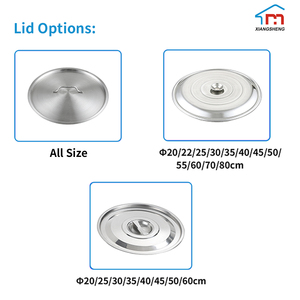 Olla y barril de acero inoxidable de tamaño y forma personalizados industriales con asa, tapa y <span class=keywords><strong>pies</strong></span> - Product Image 2