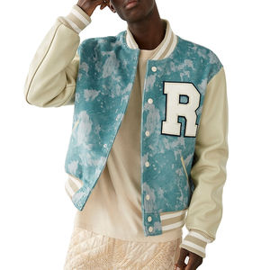 Chaqueta Universitaria de Invierno para Hombre, Ropa de Calle y para Exteriores, Tejido Grueso, Corte Regular, Chaqueta Universitaria para Hombre de Maven Togs - Product Image 3