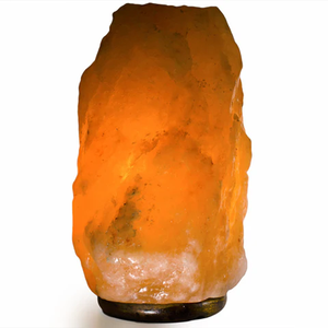 USB Powered Natural Salt Lamp 1kg Himalayan <b>Pink</b> Rock Crystal Night Light for PC <b>Desk</b> Air Cleanser Negative Ion Mini Lamp - Product Image 4