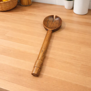 อุปกรณ์ครัวไม้ที่เป็นมิตรกับสิ่งแวดล้อม อุปกรณ์ครัวไม้ธรรมชาติ อุปกรณ์ครัวที่ยั่งยืน อุปกรณ์ครัวปลอดพลาสติก - Product Image 3