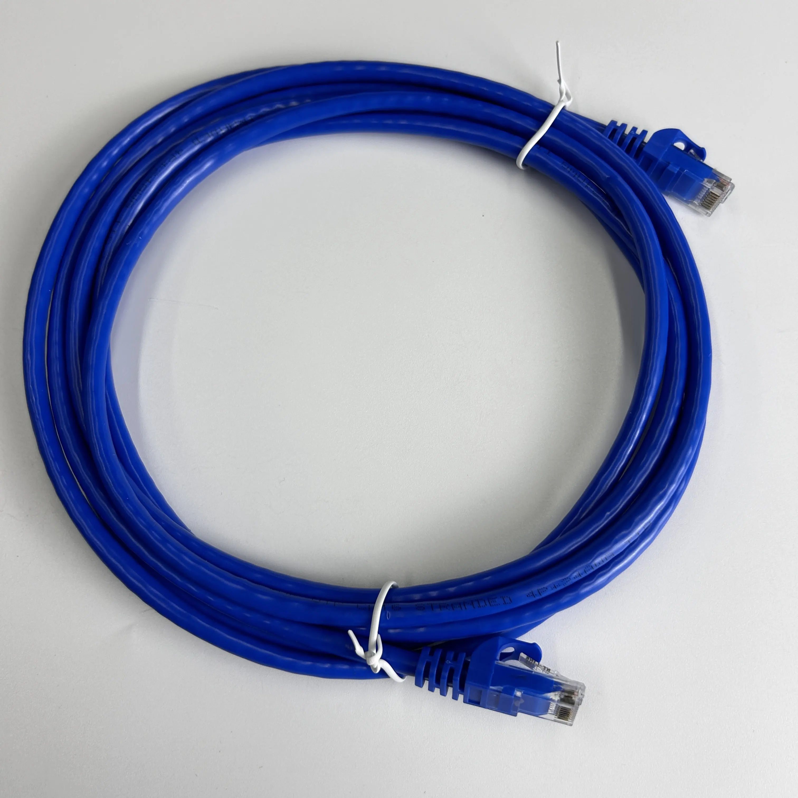 Kabel Patch merek NETLINK 3 Meter abu-abu CAT6 kabel Patch