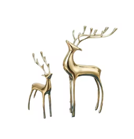 Sculpture décorative en métal sur socle pour salon, chambre à coucher et décoration intérieure Accents métalliques de qualité standard