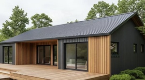Cabane en bois préfabriquée contemporaine, écologique, durable, imperméable, <span class=keywords><strong>à</strong></span> énergie solaire, très vendue, installation rapide, pour maison, hôtel - Product Image 4