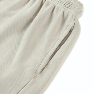 กางเกงขาสั้นผู้ชายผ้าขนสัตว์แบบแห้งเร็วเป็นมิตรกับสิ่งแวดล้อม พร้อมเชือกผูกเอว ผลิตตามสั่งพร้อมขนาดและโลโก้ตามต้องการ ขายส่ง - Product Image 5