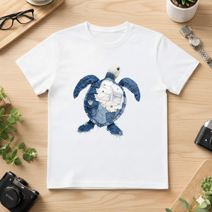 T-Shirt Unisex 210GSM 100% Cotone Stile Casual con Logo di Rose Stampato Personalizzato sul Davanti Taglia 2XL - Product Image 1