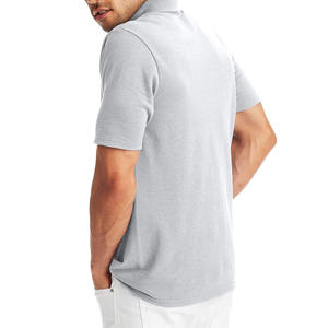 Polo en coton respirant pour hommes, coupe classique, manches courtes, tissu doux, t-shirt décontracté, parfait pour le quotidien et le bureau - Product Image 2