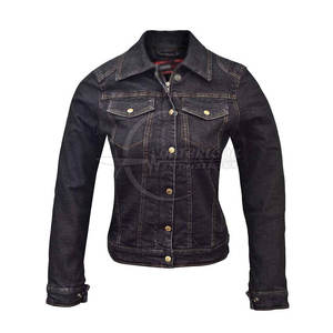 Women Made In Pakistan Women Jeans Jacket Latest Design Reasonable Price Youth Wear Women Jeans Jackets - Product Image 1
