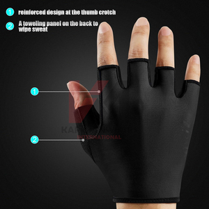 Gants de vélo pour hommes et femmes, antidérapants, absorbant les chocs, pour VTT, tissu respirant, compatibles avec les écrans tactiles et réfléchissants - Product Image 4