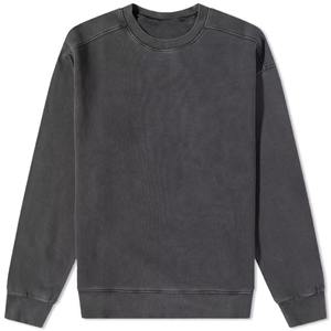 Sudadera Personalizada para Hombre, Estilo Holgado, Lavado Ácido, Cuello Redondo, Algodón, Felpa Francesa, Gruesa, Bordada, con Capucha - Product Image 4