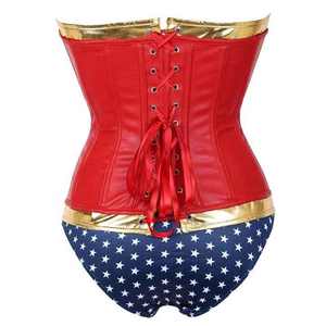 KATBROS INDUSTRY OEM Customized Size Women <b>Corset</b> Latest Design Breathable Quick Dry Polyester/Cotton/Leather Material Winter - Product Image 2