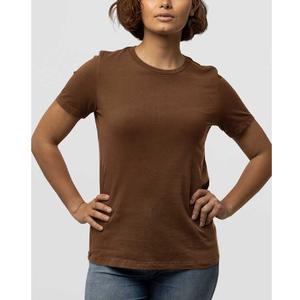 Camiseta cómoda personalizada a la moda para mujer, camiseta de manga corta con cuello redondo, camisetas personalizadas para mujer - Product Image 6