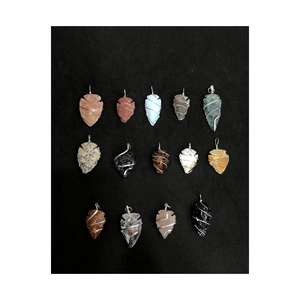 Colgantes de piedras preciosas naturales hechos a mano de alta calidad Joyería de estilo vintage Exportador de suministro a granel - Product Image 2