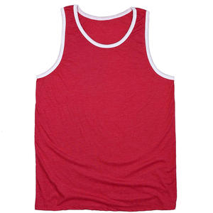 2024 OEM hommes été entraînement débardeurs respirant Gym Sport maille décontracté Muscles sans manches Stringer taille XL coton matériel - Product Image 6