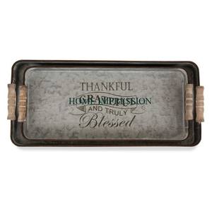 ชุดถาดสี่เหลี่ยมใส่อาหารพร้อมที่จับไม้2ชิ้นถาดใส่อาหารปลอดภัยสำหรับร้านอาหาร - Product Image 1