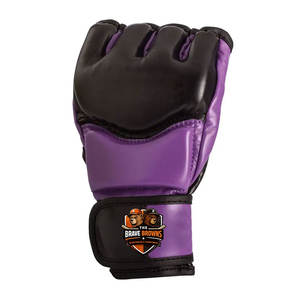 Guantes de MMA de Cuero Ligeros para Entrenamiento Intensivo en el Gimnasio con Espuma Absorbente de Impactos, Cierre Ajustable, Unisex - Product Image 2