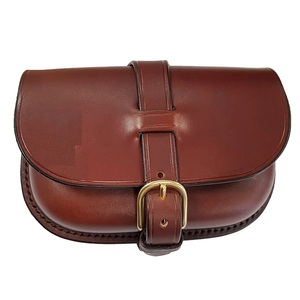 Wholesale High Quality Unisex Genuine Leather <b>Travel</b> Waist Pouch <b>Belt</b> Customized Waterproof Pouch Waist Bags for Men - Product Image 1