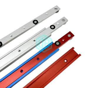 300mm 450mm 650mm 30 modello scanalatura scorrevole accessorio per la lavorazione del legno fai da te strumento di carpenteria tipo T Slider T Slide Bar