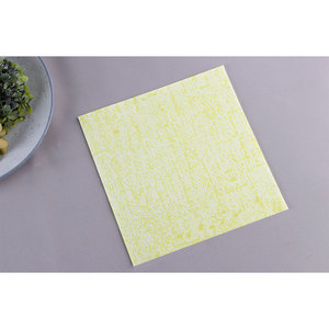Serviettes en papier imprimées Strauss Pistache 40x40cm, ultra douces, 600 pièces, B2B - Product Image 2