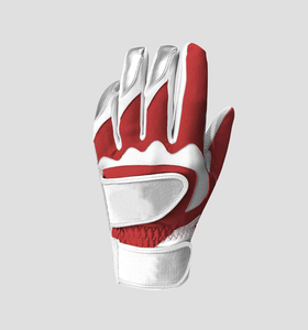 Guantes de bateo profesionales para hombres personalizados de alta calidad de cuero genuino con alto agarre con logotipo personalizado - Product Image 4