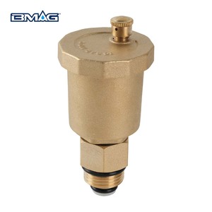 Vannes de sécurité en laiton BMAG 1/2 DN15 DN20 DN25 à pression et température automatiques pour systèmes de chauffage, contrôle de l'eau, vente en gros - Product Image 1