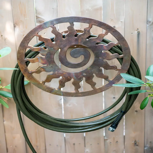 Manguera de jardín plateada de acero inoxidable al por mayor, soporte de manguera de riego de Metal para proyectos de paisajismo - Product Image 3