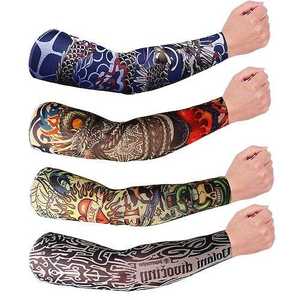 Protection solaire Uv bras manches refroidissement sport Compression Baseball basket-ball Football cyclisme pour hommes femmes vélo unisexe imprimé - Product Image 1