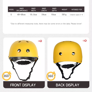 หมวกกันน็อคจักรยานสำหรับเด็ก ABS แบบปรับได้หมวกแข็งแบบปลอดภัยระบายอากาศได้อุปกรณ์ป้องกันสำหรับการขี่และปีนเขากลางแจ้งสำหรับเด็กผู้ใหญ่ - Product Image 2