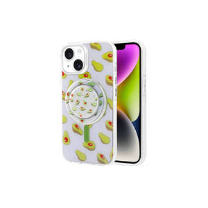 Coque en silicone Netzy pour iPhone 13 compatible MagSafe, style TikTok, détachable pour Pop Socket, marque Google, électroplaquée - Product Image 3