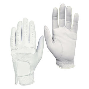 Gants de golf en cuir Cabretta personnalisés du fabricant pour hommes tous temps vente en gros de sports en cuir véritable applicable - Product Image 1