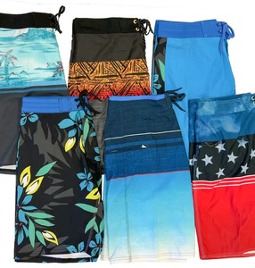 Short athlétique en spandex imprimé sur mesure pour hommes vente en gros de maillots de bain en polyester au design coloré et à la mode pour l'entraînement et la course - Product Image 1