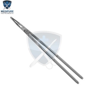 Forceps dentaires pour chevaux en acier inoxydable, conçus pour l'extraction contrôlée des molaires, des prémolaires et des incisives, usage vétérinaire - Product Image 4