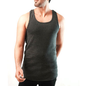 Débardeur sans manches d'entraînement de gymnastique personnalisé pour les hommes/Fitness Wear hommes prix raisonnable débardeur à vendre - Product Image 4