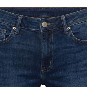 Pantalones Vaqueros Ajustados de Talle Grande para Mujer, Transpirables, de Corte Delgado, Color Personalizado, Lavado, Estilo Casual, a la Moda - Product Image 4