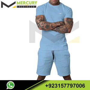 Conjuntos cortos para hombre Conjuntos de 2 piezas Moda Verano Chándales Camisa informal y pantalones cortos Conjunto Anti-encogimiento Ropa de calle para hombre - Product Image 4