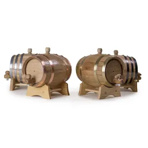 Wholesale Price Excellent Quality Handcrafted American Oak Aged Barrel From trusted Supplier