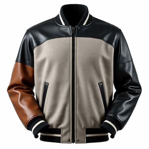 Veste de baseball universitaire personnalisée de haute qualité pour hommes vestes d'extérieur durables de l'université - Product Image 4