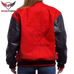 Veste universitaire vintage en laine 100% personnalisée pour hommes femmes poche brodée à capuche d'hiver à col montant avec décoration du logo Letterman - Product Image 5