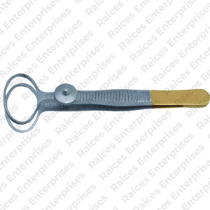 Venta al por mayor precio barato de acero inoxidable Desmarres Chalazion fórceps instrumento médico Desmarres Chalazion fórceps para la venta - Product Image 1