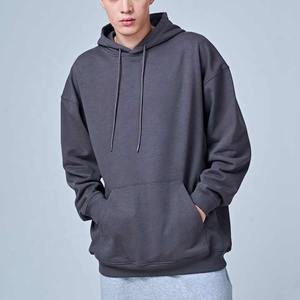 Calidad Premium nuevo 2025 hombres algodón pesado grueso de gran tamaño gota hombro sudadera Boxy Fit algodón mezclado sudaderas con capucha - Product Image 1