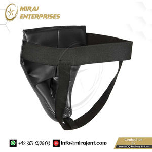 PU Leather Crotch Protector <b>GROIN</b> <b>GUARD</b> with Breathing Hole Taekwondo Katrate Boxing <b>Mma</b> S L Kids Adult Jockstrap - Product Image 5