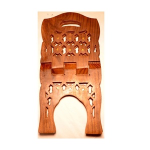 TRENDING <b>WOOD</b> HANDICRAFTS NAUTICAL WOODEN RELIGIOUS BOOK HOLDER REHAL POPULAR ITEM WOODEN QURAN STAND - Product Image 4