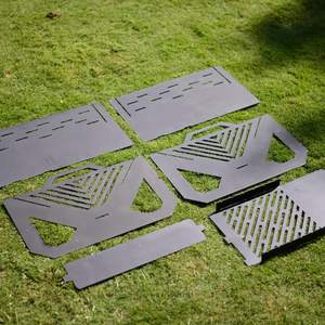 Braseros à gaz naturel élégants en acier, modernes et portables pour le chauffage de jardin et l'amélioration visuelle des patios, prix de gros, approvisionnement Inde - Product Image 6